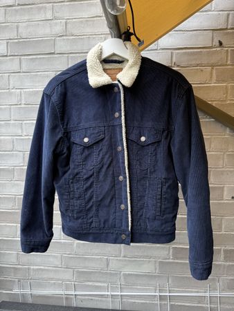 Levis Cordjacke blau 