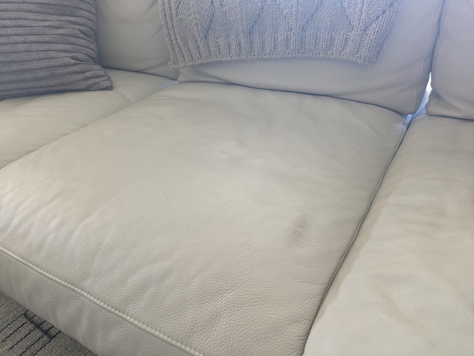 Sofas: Designersofa - Ewald Schillig Ecksofa Echtleder Beige – Gebraucht aus Boningen von LugoEmalf 9