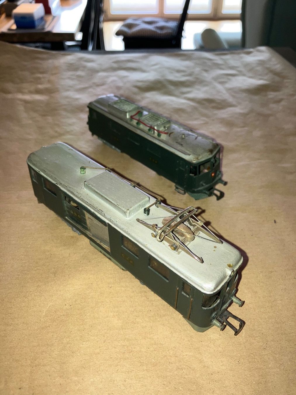 Modellini di ferrovie: Re 4/4'' und De 4/4 Eigenbau/Werkstattmodelle – Difettoso da Bütschwil venduto da Semaphor 1