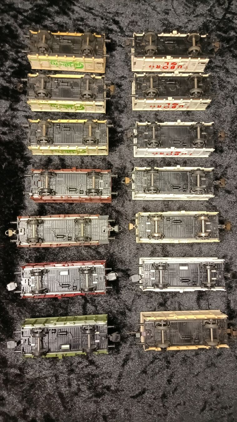 Modellini di ferrovie: Güterwagenset – Usato da Conters venduto da dave_freak 3