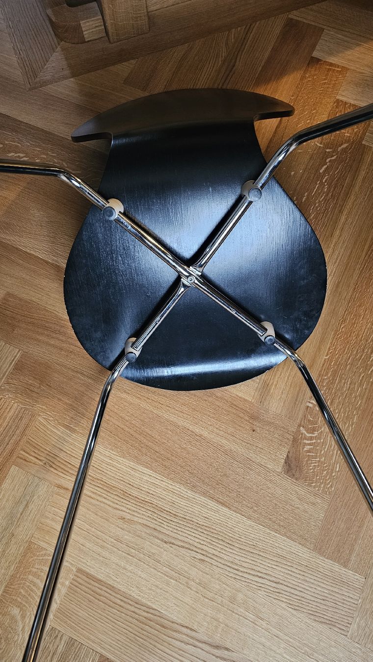 Stühle: 6x Designer Stühle in Schwarz – Gebraucht aus Hünenberg von mar_vqb7 2
