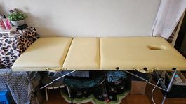 Table de massage professionnelle pliante en bon état général