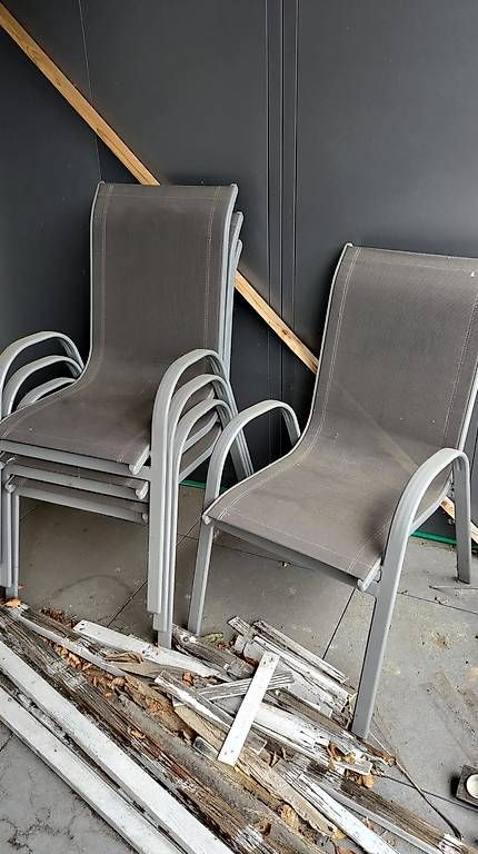 Stühle: 4 Chaises extérieures – Gebraucht aus Chatonnaye von scharf 1