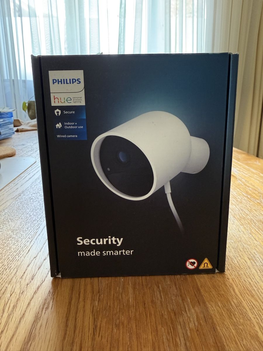 Philips Sistemi d'allarme: Philips Hue Secure Wired Camera - Neu und OVP – Nuovo e nell'imballaggio originale da Rüdlingen venduto da Jgreg 1