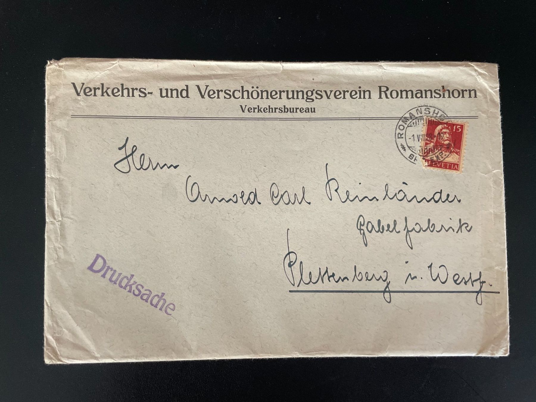 Libri: 2 alte Prospekte von Romanshorn TG – Usato da Thal venduto da Danny82 3