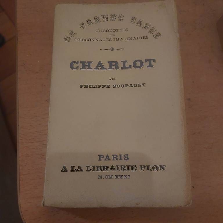 Libri: "Charlot" de Philippe Soupault – Usato da Genève venduto da macadam