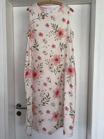 Sommerkleid Blumenprint Grösse XL, leicht und luftig 🌸