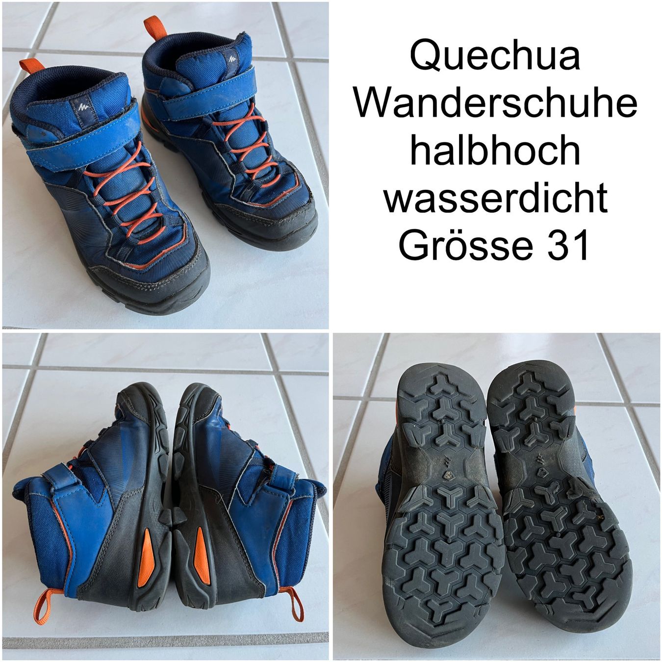 Decathlon Chaussures garçon: Wanderschuhe halbhoch Grösse 31 – D'occasion à Konolfingen par takkie