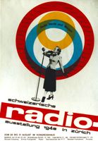 SCHWEIZ. RADIO-AUSSTELLUNG ZUERICH 1948 - Original Plakat