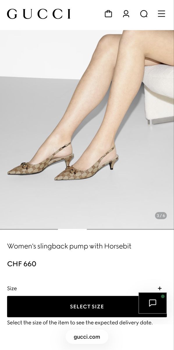 Gucci Scarpe da donna: Gucci slingback pump with Horsebit Gr.38.5 – Nuovo e nell'imballaggio originale da Pfäffikon SZ venduto da EMMA0111 5