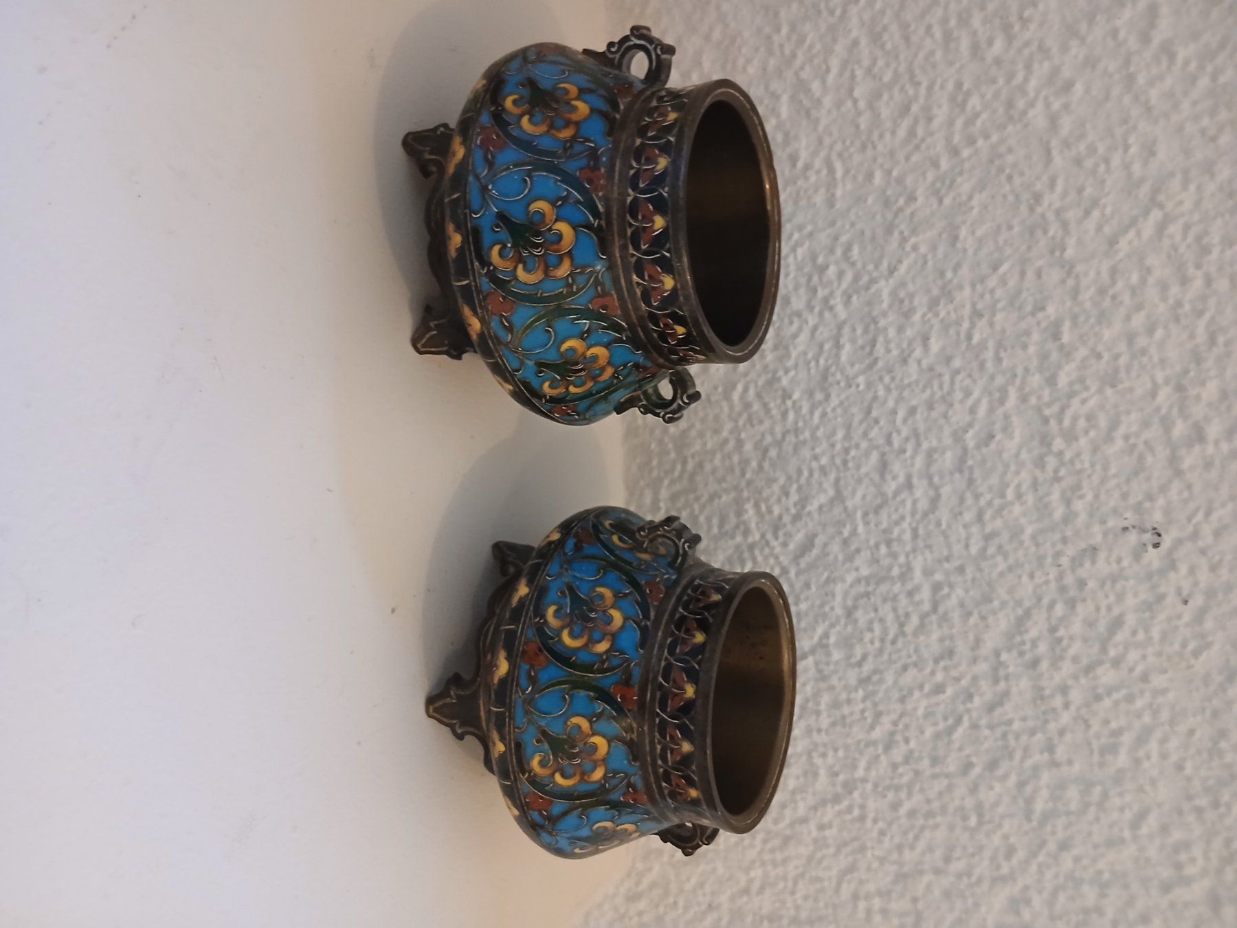 Tutte le decorazioni: paire de pots bronze et cloisonné – Usato da Genève venduto da Mamaison2026 5