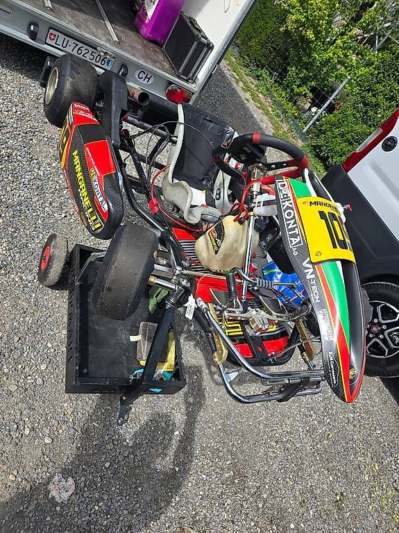 Rotax Go-Kart: Go Kart OTK CS55 Mini Rotaxmini – Usato da Luzern venduto da Muerte 4