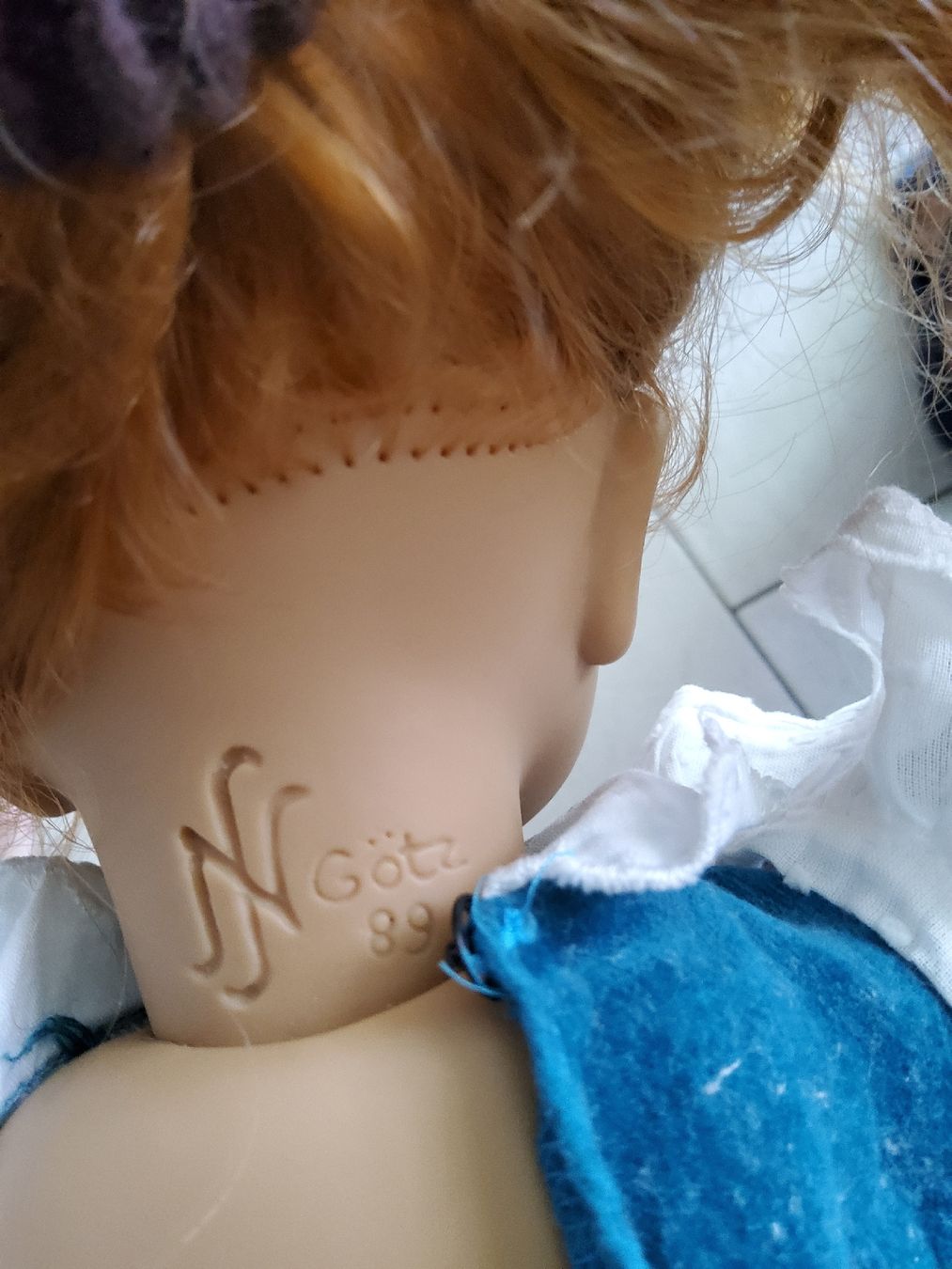 Götz Puppen: Götz-Künstlerpuppe, 1989 – Neu (gemäss Beschreibung) aus Oberwangen b. Bern von rol_p5g6 2