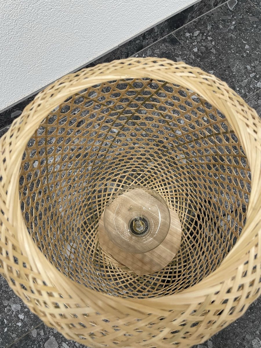 Mömax Lampade: Rattanlampe 50 cm x 25 cm – Usato da Waldenburg venduto da manu_m93 1