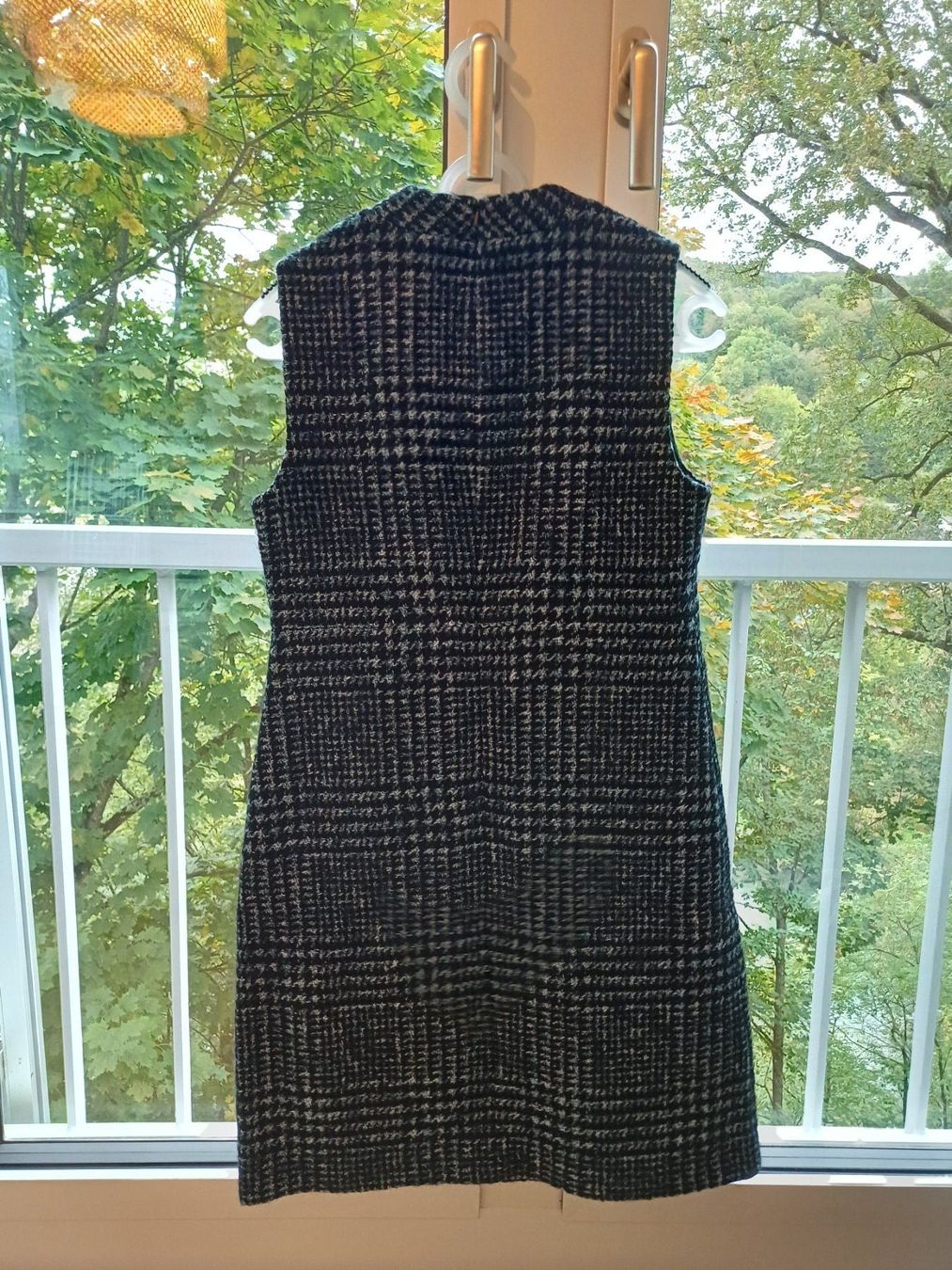 Hallhuber Vestiti: Hallhuber Wolle Kleid Blau-Schwarz – Nuovo (secondo la descrizione) da Baden venduto da lm6_dwv5 1