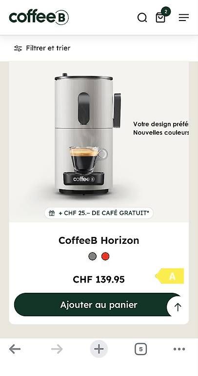 Macchine per caffè & Macchine per espresso: Machine à café  – Usato da Grand-Lancy venduto da Eli1206