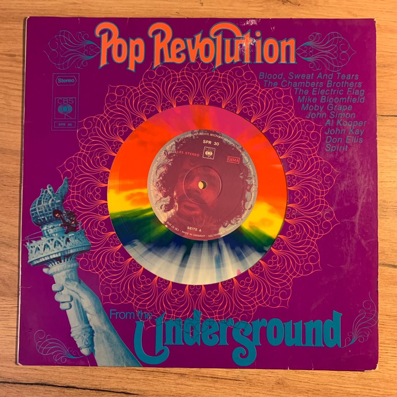 Dischi in vinile: POP REVOLUTION FROM THE UNDERGROUND...OG GER 1968...VG+/VG+ – Usato da Gals venduto da Diskopatshop