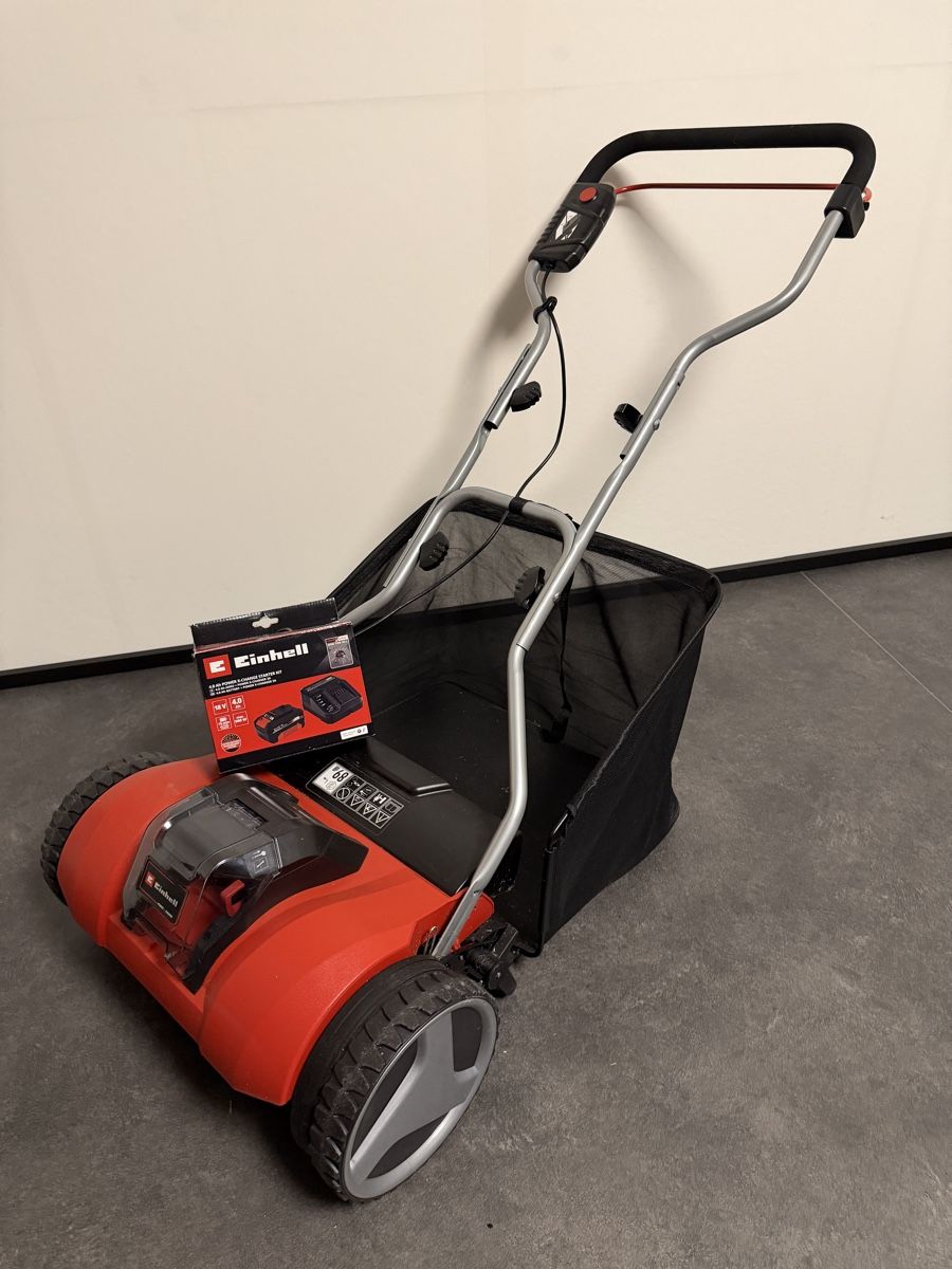 Einhell Rasenmäher: Einhell Akku-Spindelmäher GE-HM 18/38 Li-Solo – Gebraucht aus Eglisau von Tip1