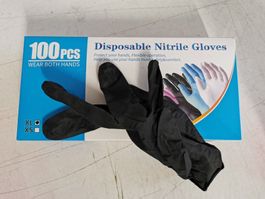 Nitril Handschuhe schwarz 1000 Stück XL     10 Boxen