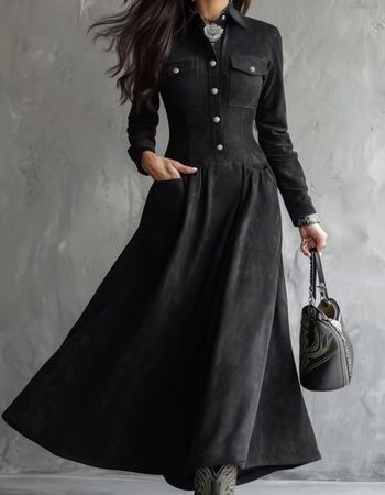 Chic abito-tg M/L-nuovo-perfetto per feste