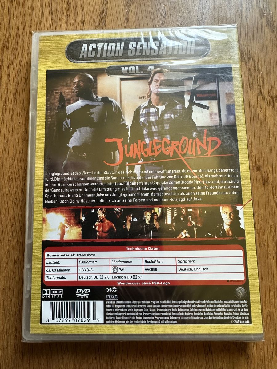 Tutti i DVDs: Jungle Ground, DVD OVP ￼ – Nuovo e nell'imballaggio originale da Benken ZH venduto da Audi-erich 1