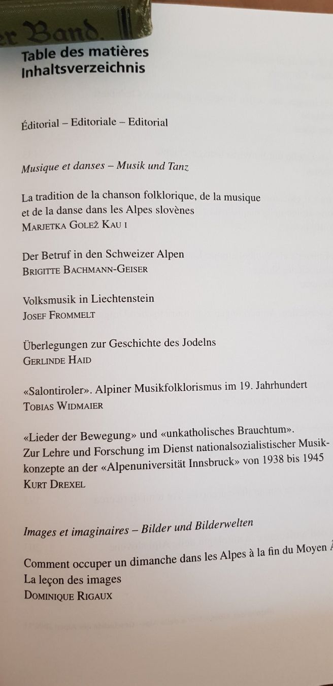 Livres: Alpine Kulturen Cultures alpines – Neuf (Voir description) à Uster par Astral 3