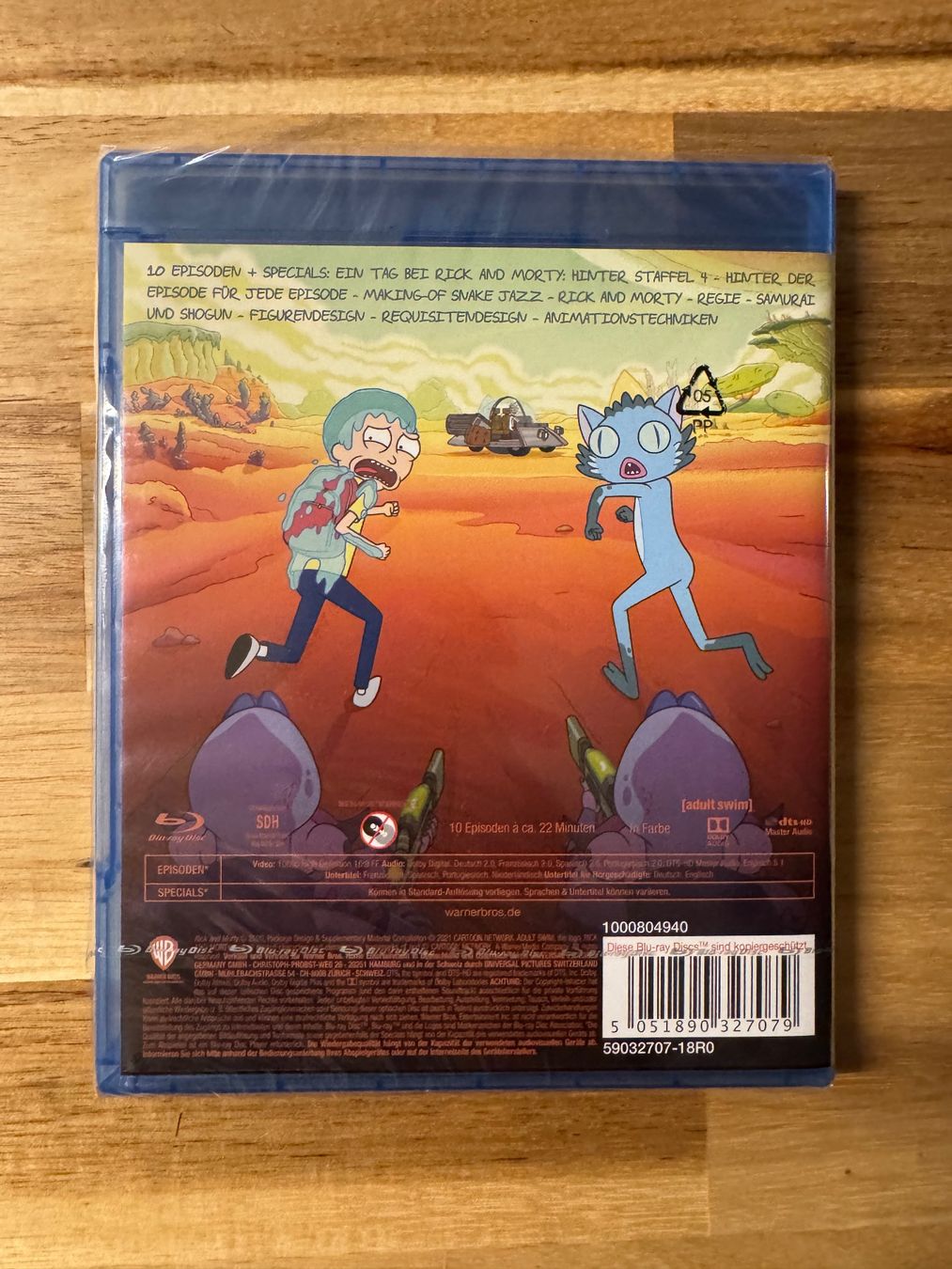 Tutti i DVDs: Rick and Morty Staffel 4 – Nuovo e nell'imballaggio originale da Ostermundigen venduto da Rick-C137 1