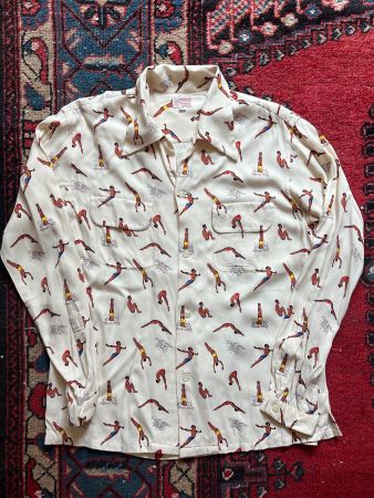 Bryceland's Diver Rayon Hemd, Grösse M