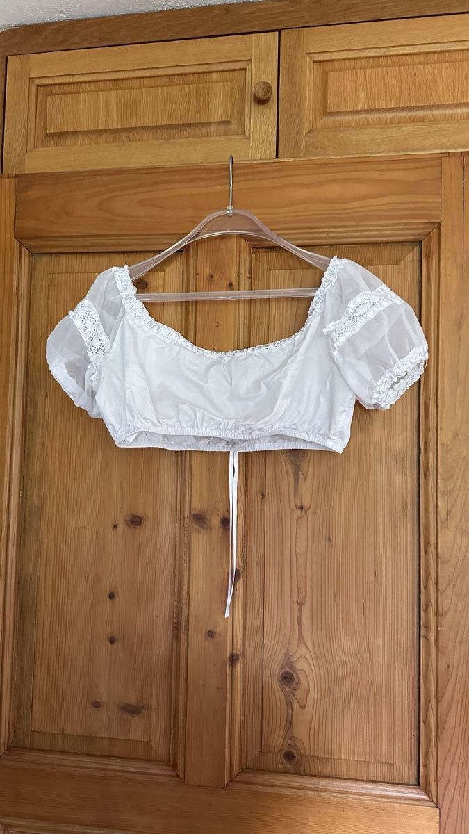 Krüger Blusen: Dirndl Trachtenbluse weiss Grösse 44 von Krüger neu – Neu (gemäss Beschreibung) aus Flaach von sel_62zs 3