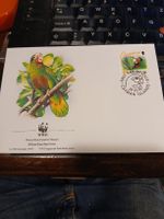 Cachet Premier Jour WWF Iles Cayman, Rare!