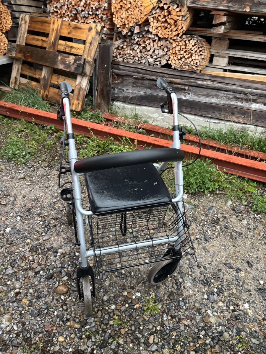 Ausili per la deambulazione: Rollator Gehwagen mit Sitzfläche – Usato da Ernetschwil venduto da nic_8p8p