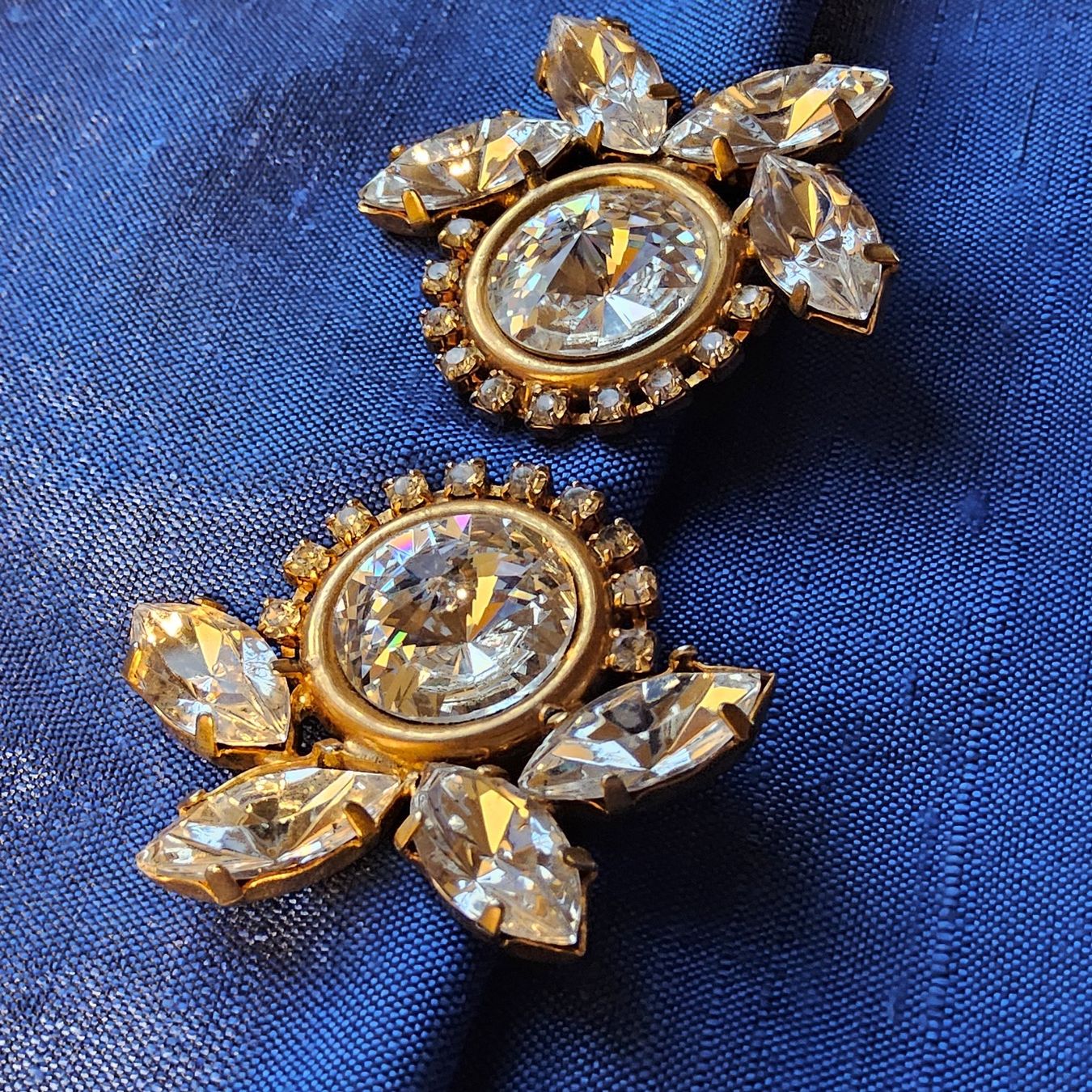 Ohrringe & -stecker: Vintage Top Strass Ohrclips ca 1940-50 – Gebraucht aus Zürich von helsan 4