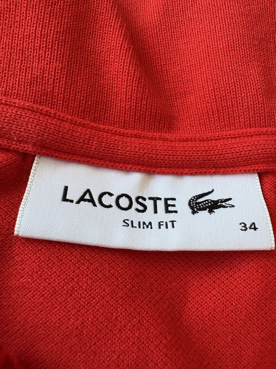 Lacoste T-Shirts: T-shirt Polo Lacoste rouge – Gebraucht aus Jongny von Rivierach 4