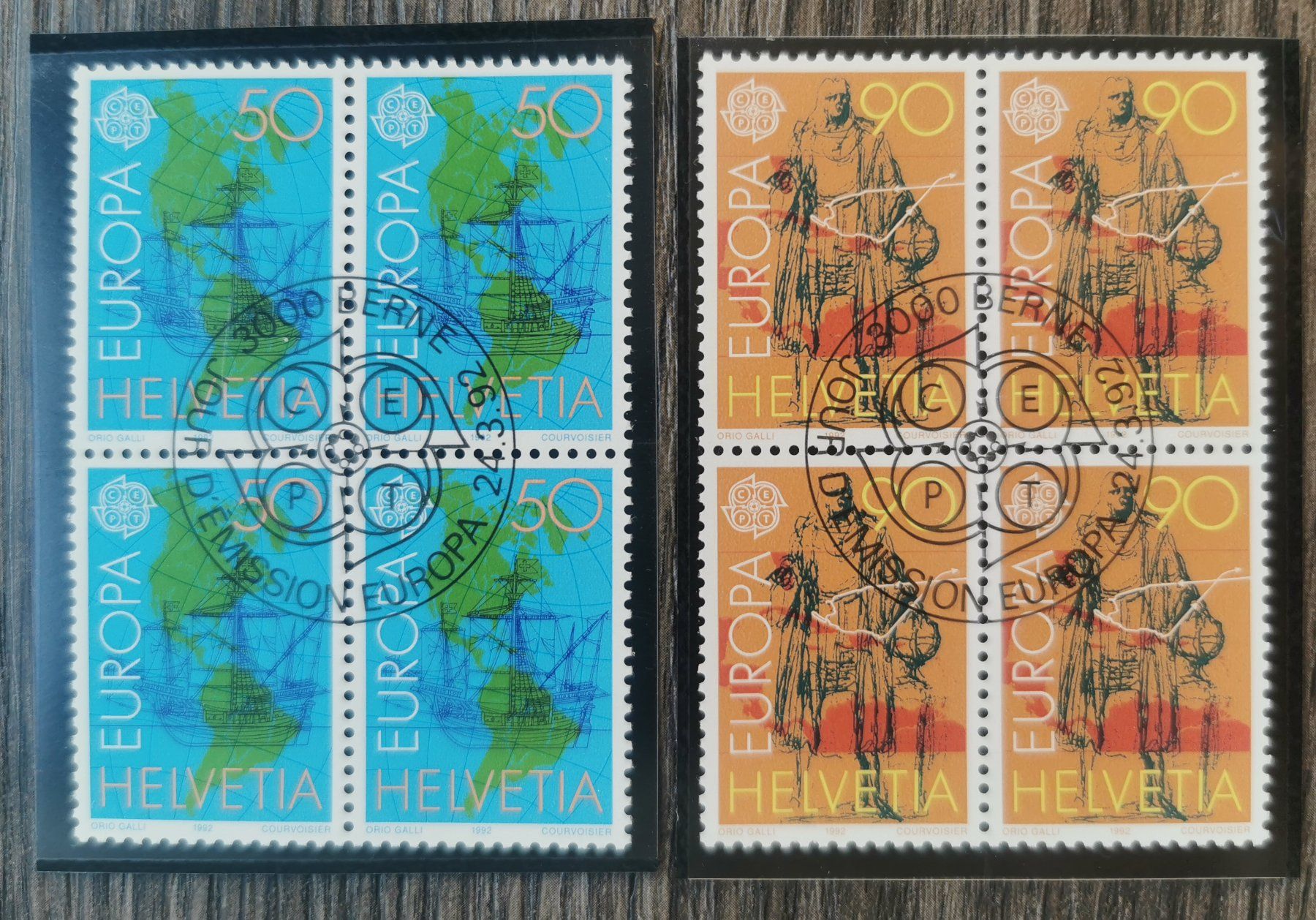 Tutti i francobolli: TR05 Timbre Suisse 1992 – Usato da Cousset venduto da Patrick_Collections