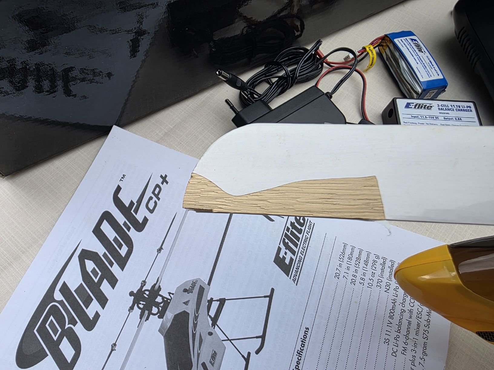 E-Flite RC Modellbau: E-flite Blade CP+ Heli mit Gebrauchsspuren – Defekt aus Schwanden GL von sasusy 4