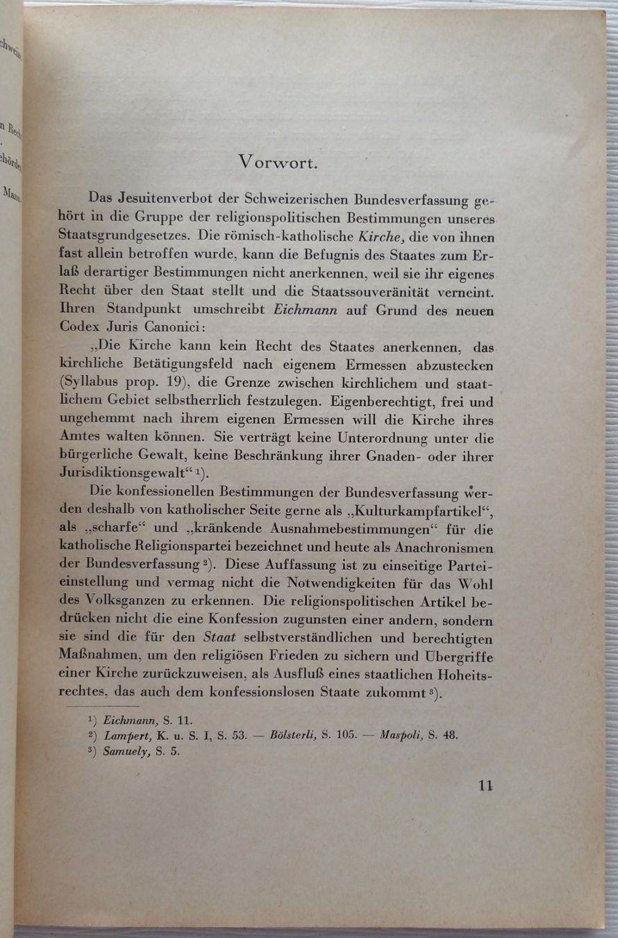 Libri: Das Jesuitenverbot der schweizerischen Bundesverfassung – Usato da Oberriet SG venduto da ganesh435 3