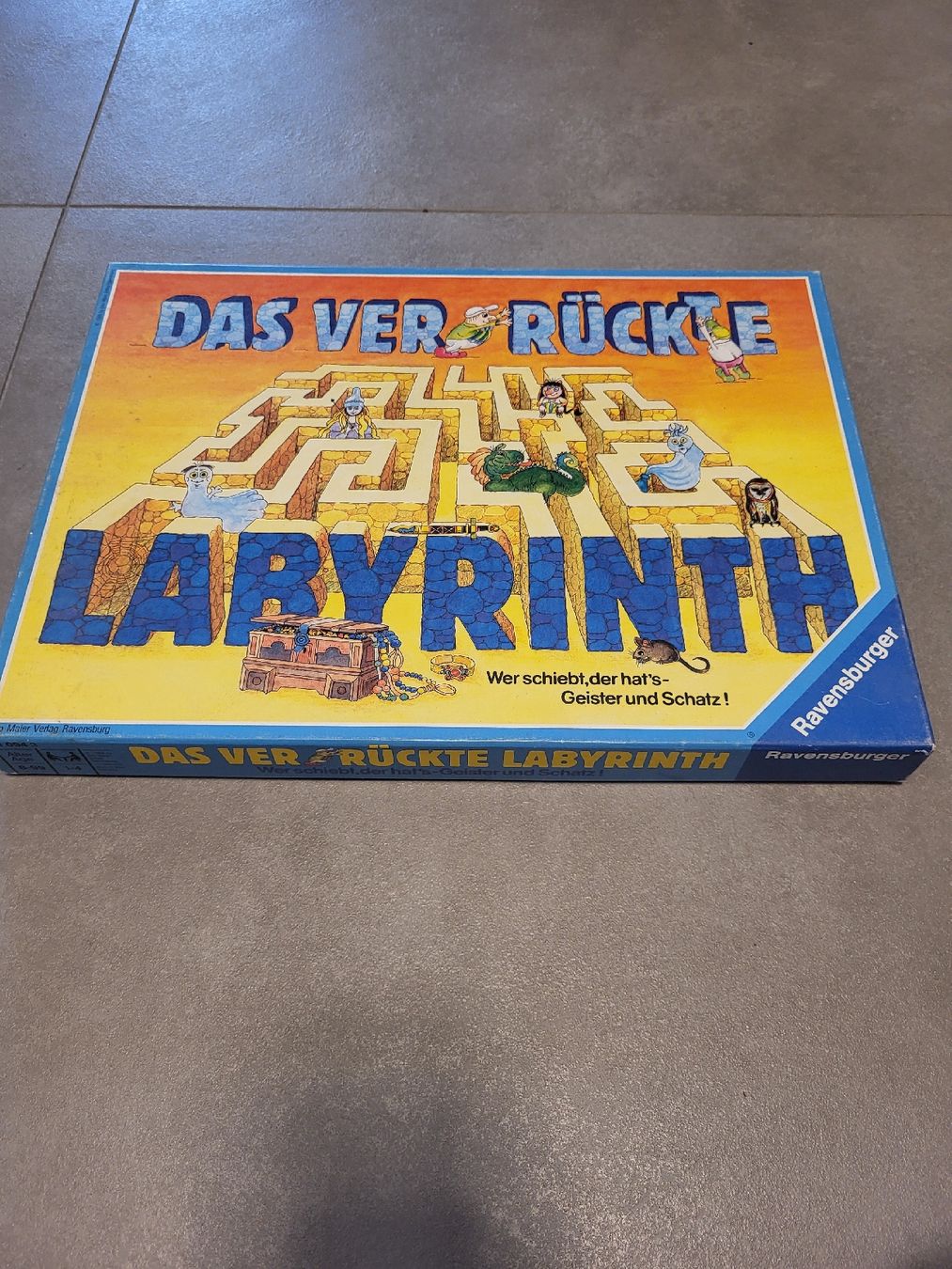 Ravensburger Giochi: Das verrückte Labyrinth von Ravensburger – Nuovo (secondo la descrizione) da Biel/Bienne venduto da Aare5 2