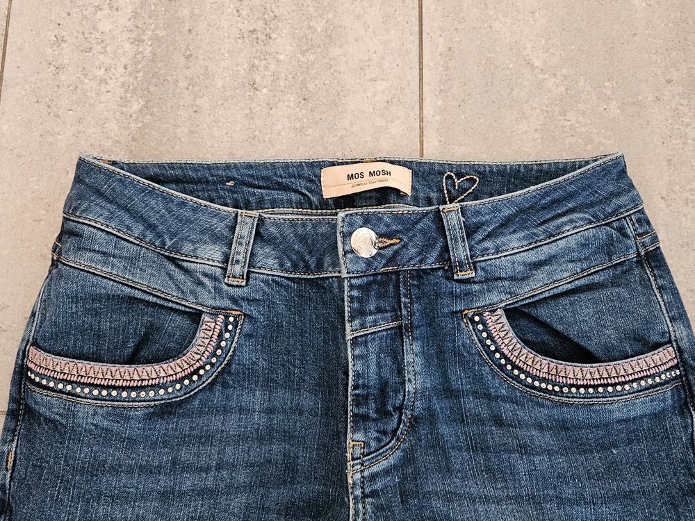 Mos Mosh - Rhinestone Button Jeans main image 1