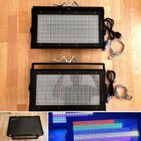 Kit 2x Stroboscope LED / RGB Matrix 112 segments