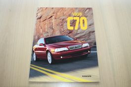 Volvo C70 Coupé Prospekt Jahrgang 1997