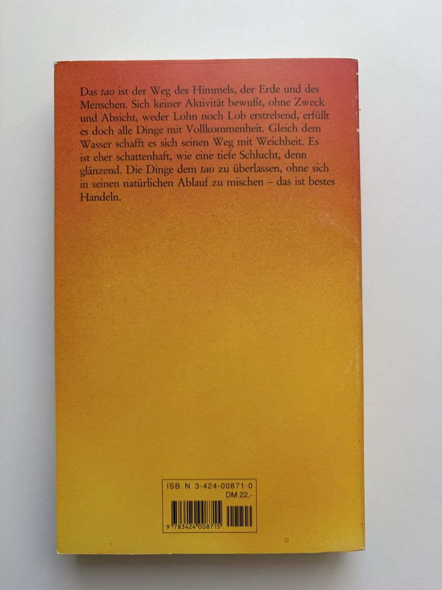 Libri: Der Taoismus oder Die Suche nach Unsterblichkeit – Usato da Rieden AG venduto da Paulquappe 1