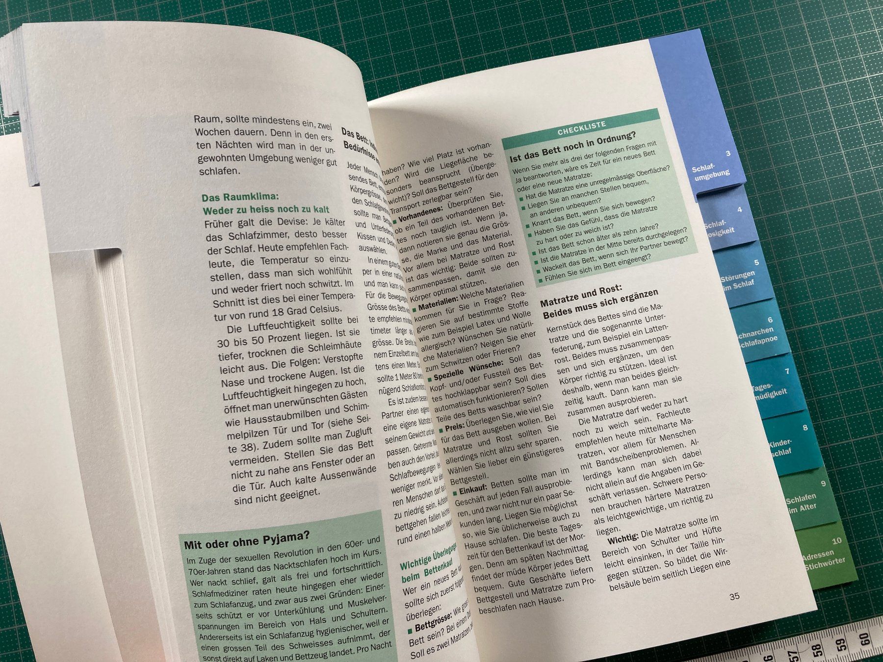 Bücher: Sonja Marti: Erholsam und gesund schlafen – Gebraucht aus Lenzburg von fh1 5