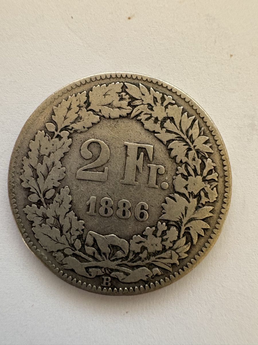 Toutes les monnaies: 2Fr 1886 – D'occasion à Murten par Tzaugg 1