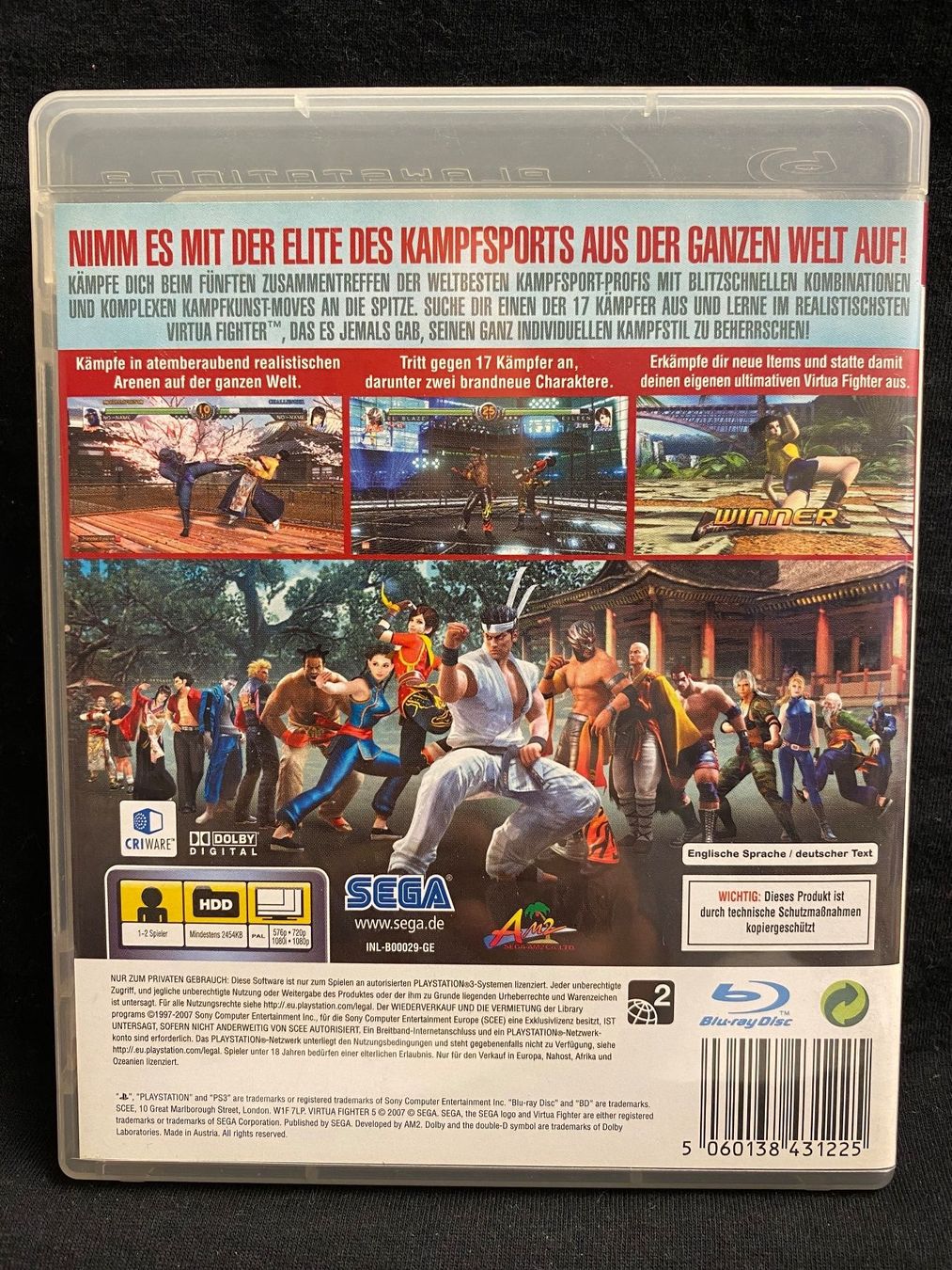 Sony Giochi: Virtua Fighter 5 I PS3 I – Usato da Küssnacht am Rigi venduto da Bionicmax 2