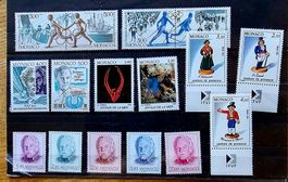 MONACO timbres neufs ** ~1991