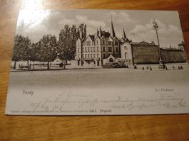 Vevey, Le Chateau, 1901. o Vevey Place Orientale