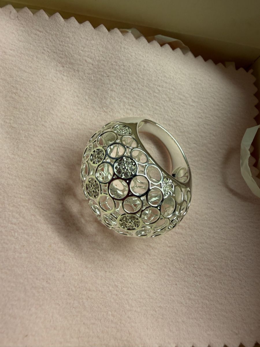 Anelli: Designer Ring Cut out Silber Zirkonia – Nuovo e nell'imballaggio originale da Muttenz venduto da stoeberi01 5