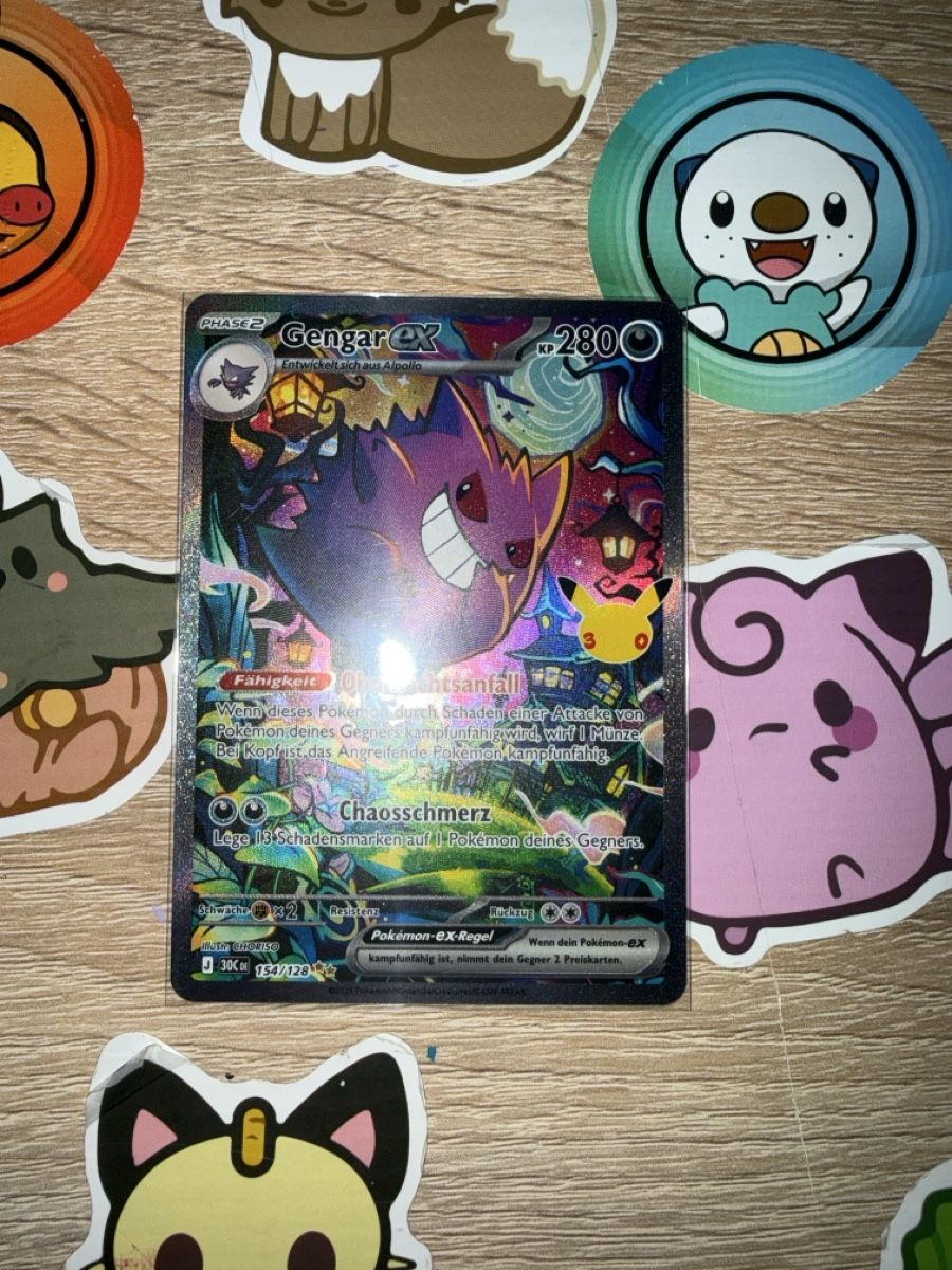 Pokémon Carte collezionabili: Gengar 30th anniversary SIR DE NM – Nuovo (secondo la descrizione) da St-Maurice venduto da Whatty