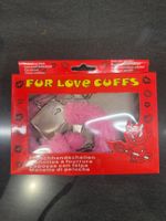 Fesselnde Plüschhandschellen, rosa, für sinnliche Spiele!