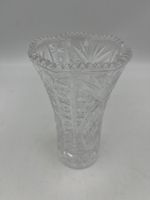 Vase Ancien Cristal De Bohème Taillé